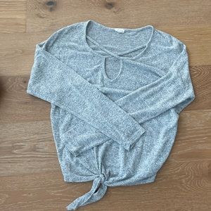 Grey long sleeve